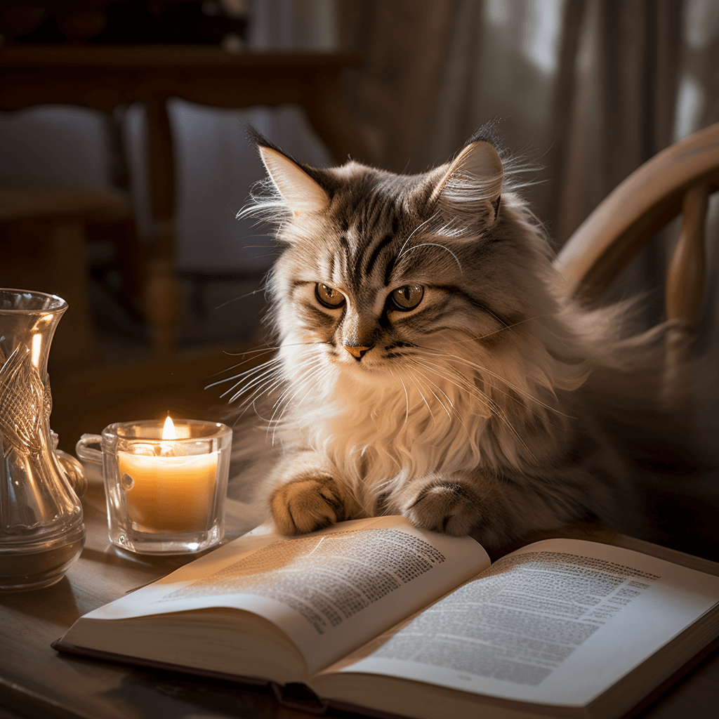 Miss Whiskerpurr, the literary one of CoccoBanana land