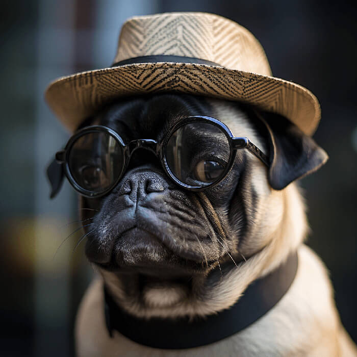 Elegant Pug