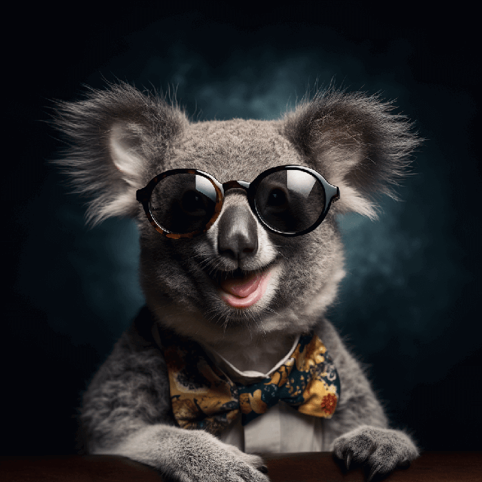 Happy Koala