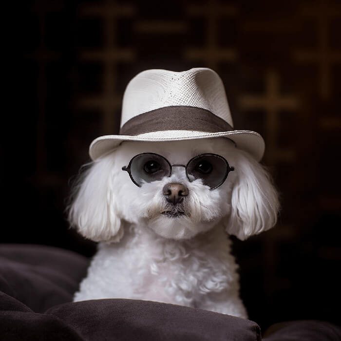 Elegant Bichon Frise